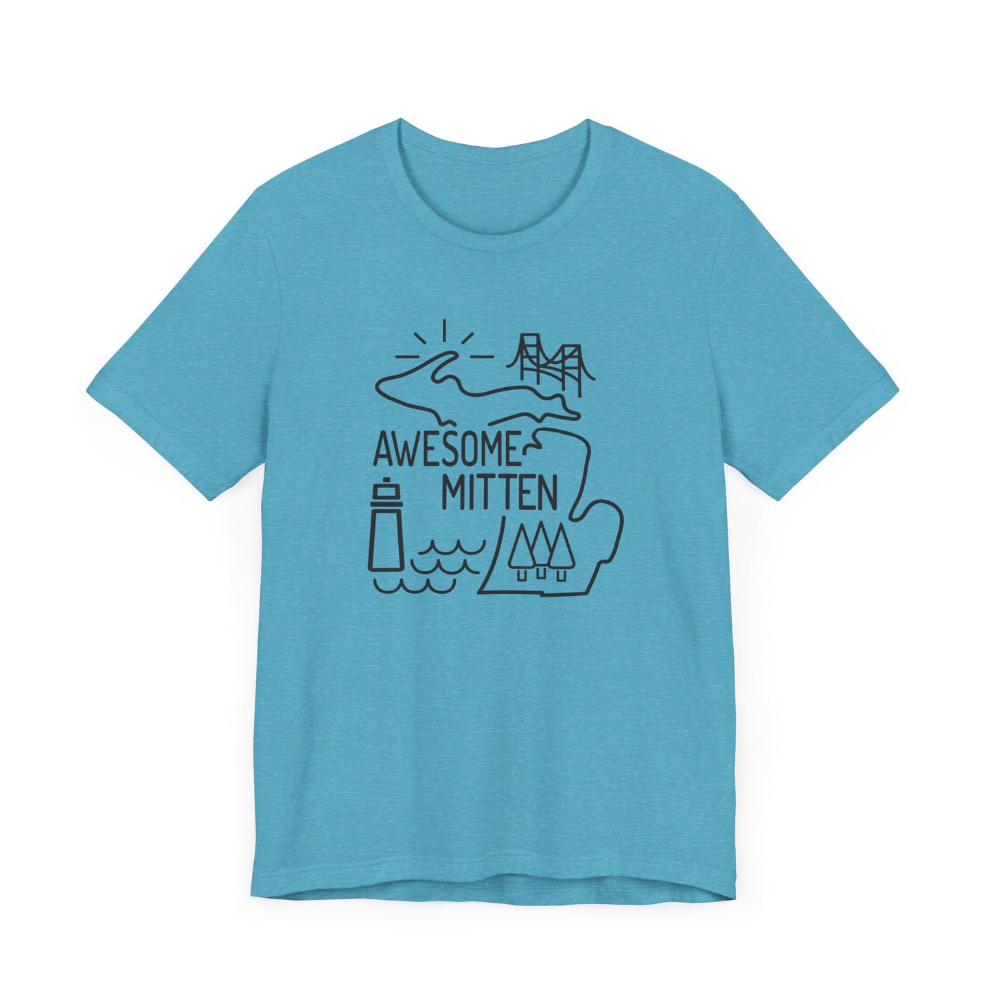 Awesome Mitten Unisex Jersey Short Sleeve Tee - 9 Color Options